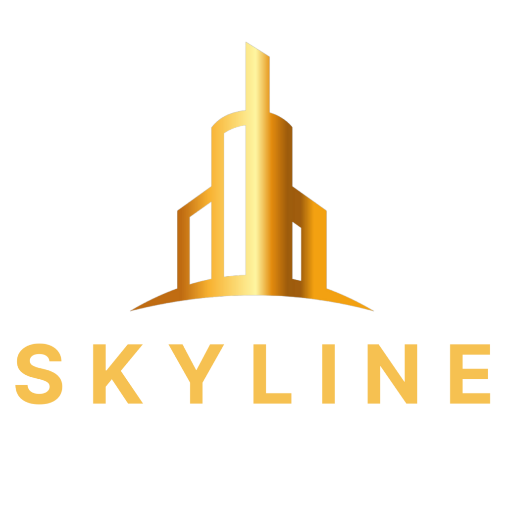 Skyline Sicherheitsdienst Dunkler Hintergrund